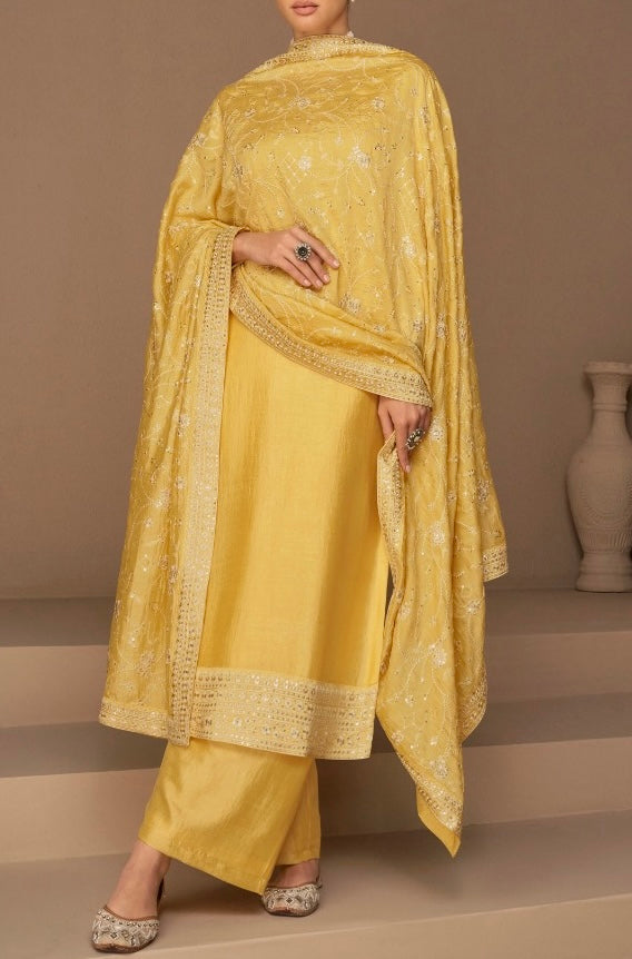 Premium Silk Salwar Suit ( Set of 3)