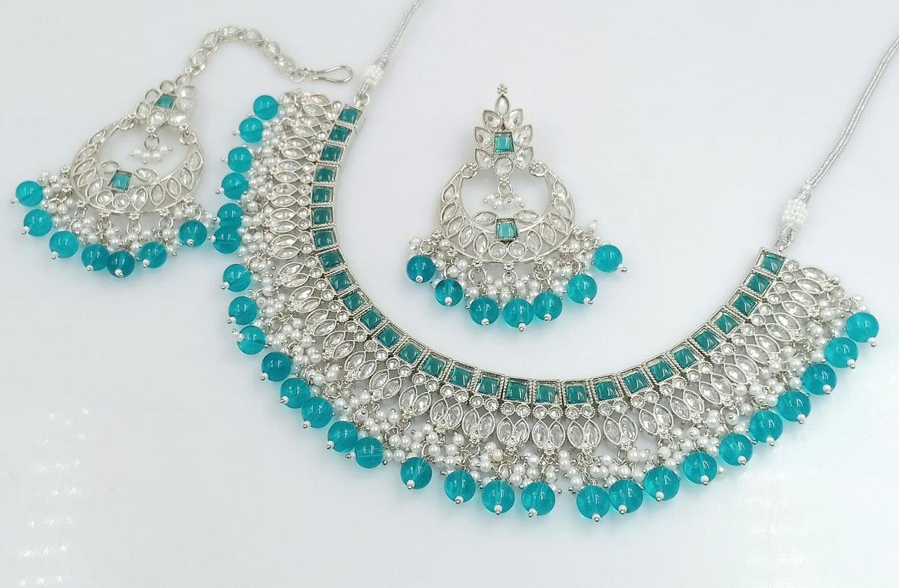 Necklace Set with Maang  Tikka