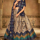 trending blue chaniya choli