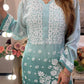 pure muslene chikankari kurti