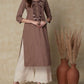 Straight Fit Kurti with Hand Embroidery