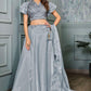 Fairy light grey lehenga