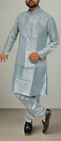 Thumbnail for Kurta Pajama with Koti