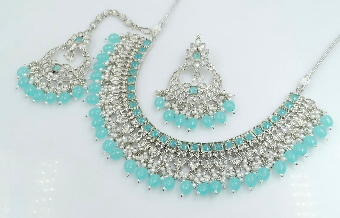 Necklace Set with Maang  Tikka