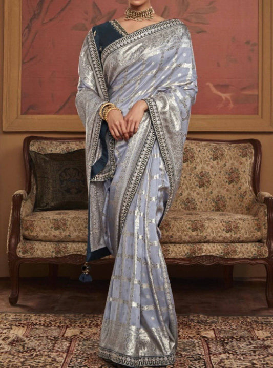 pure dola silk saree