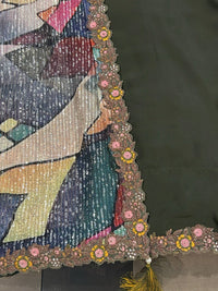Thumbnail for wear designer sequin saree