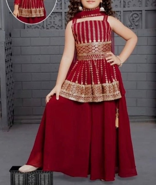 Red Lehenga