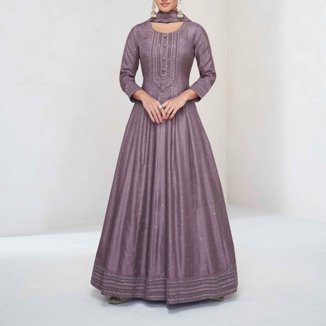 Timeless Aura Anarkali Set