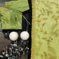 Light green organza saree with zari work saree and ready to wear blouse - Desipartywear