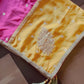 Yellow designer work Salwar Suit ( Set of 3)